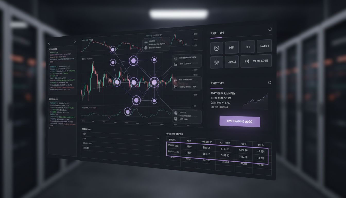 Woman comparing crypto asset printouts at table