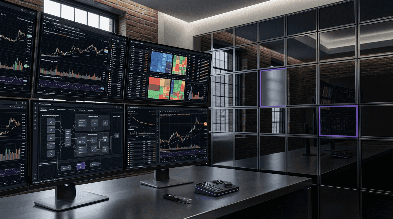 Developer integrating exchange APIs in office
