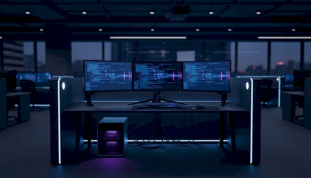 Automated trading algorithm workstation setup