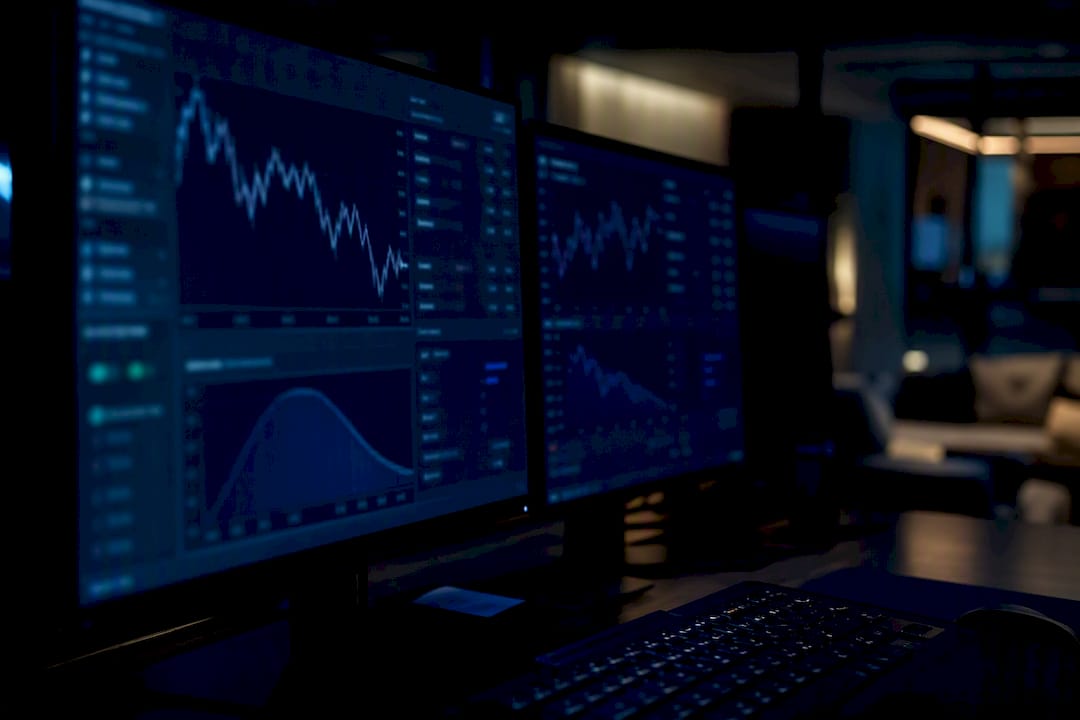 Blurry risk metrics on trading terminal
