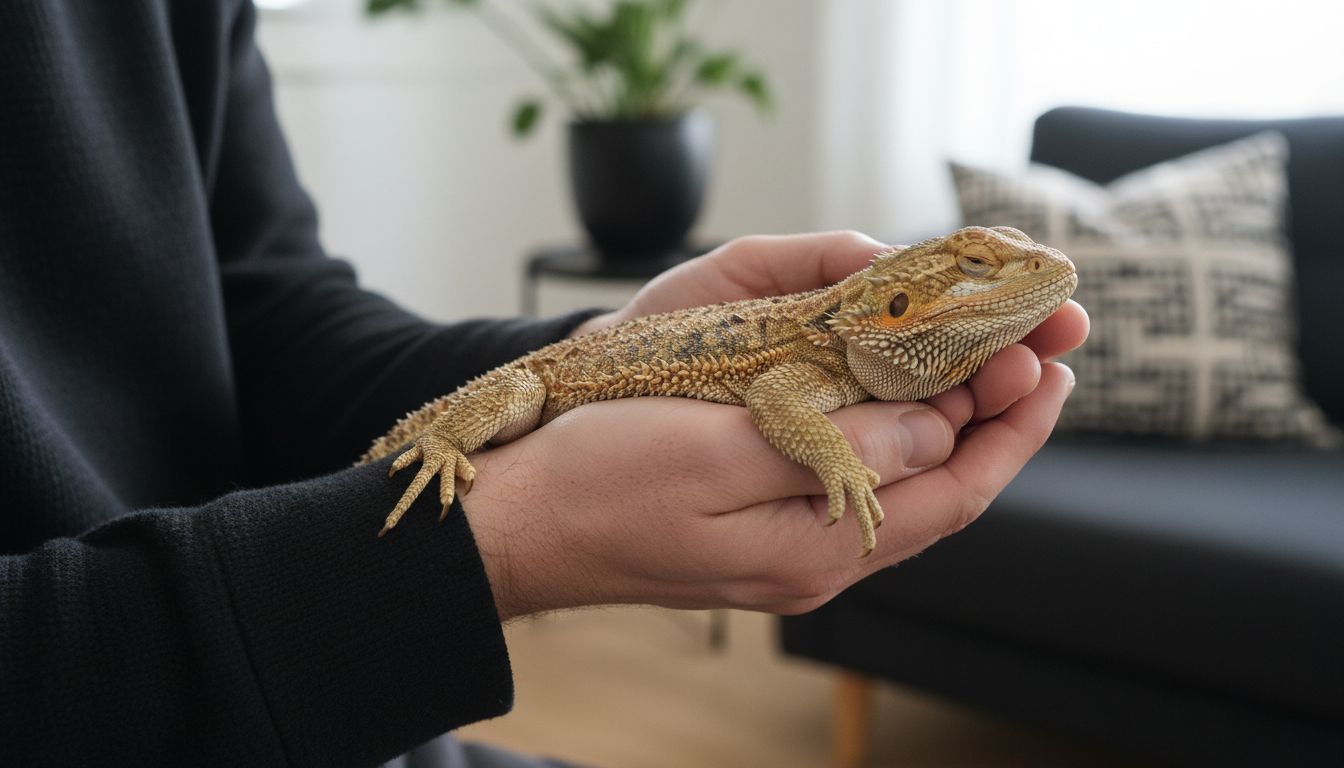 proper bearded dragon support