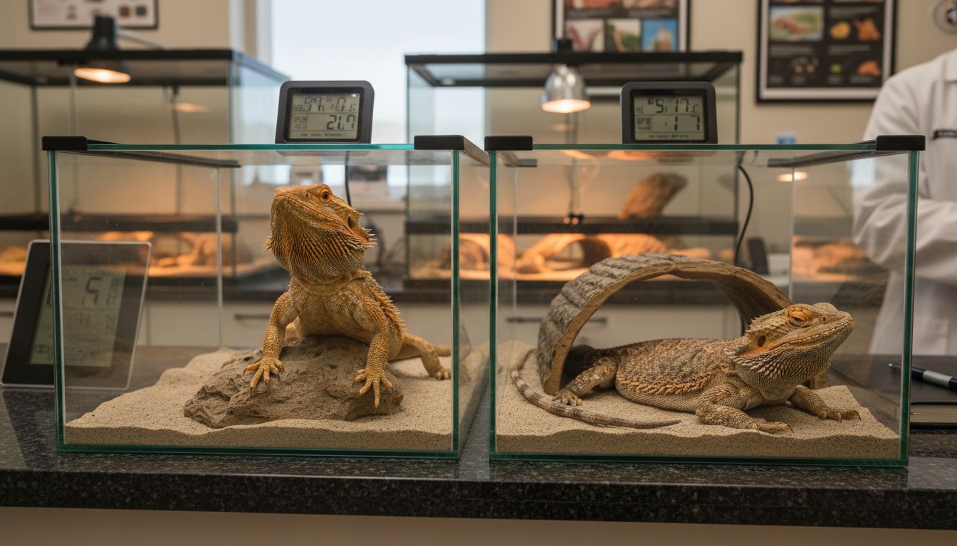 bearded dragon behavior comparison