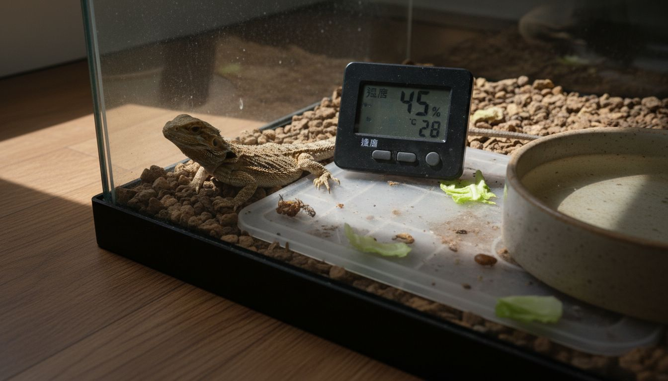 幼年胡须龙的湿度管理要点
