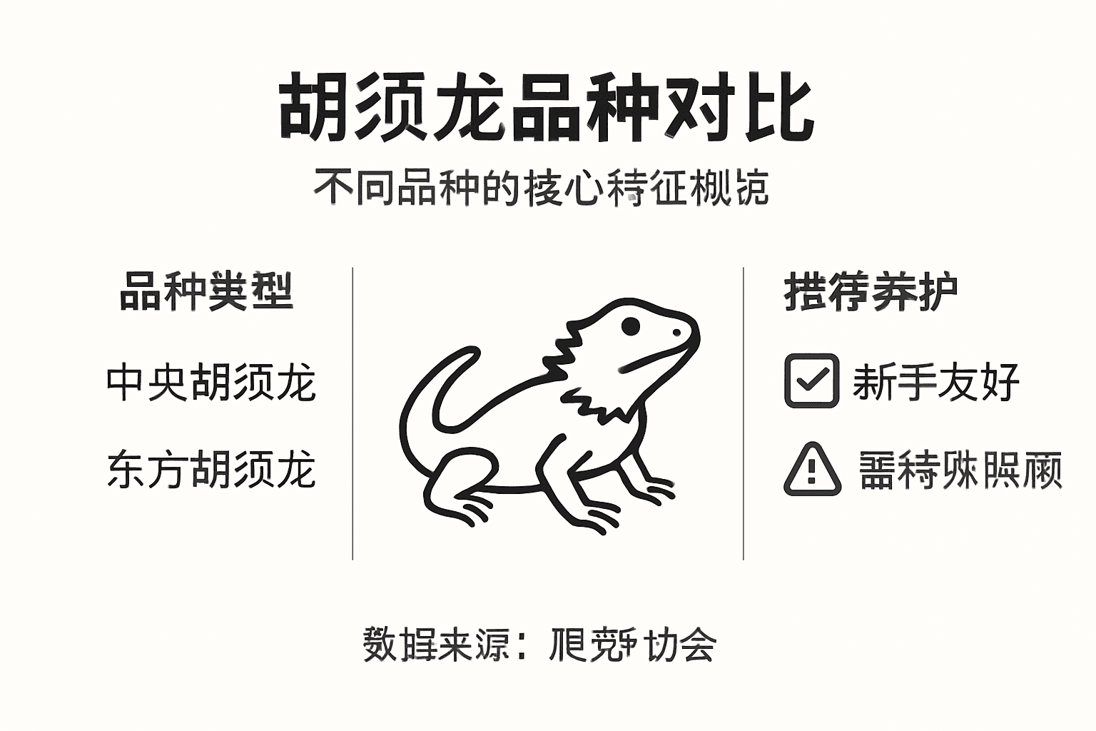 胡须龙品种对比一览图