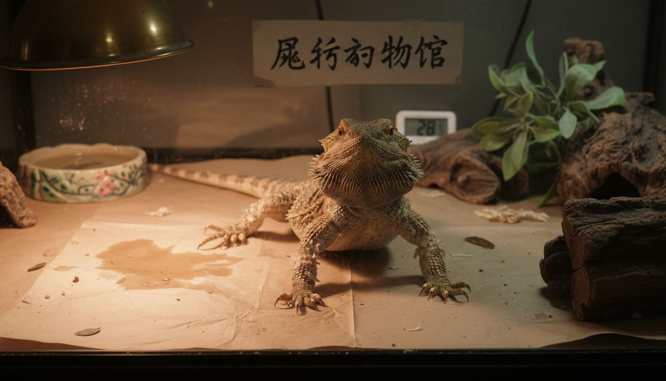 有些鬃狮蜥在蜕皮的时候会出现皮肤不均匀、斑驳的现象，需要主人多加留意，及时调整饲养环境或寻求专业帮助。