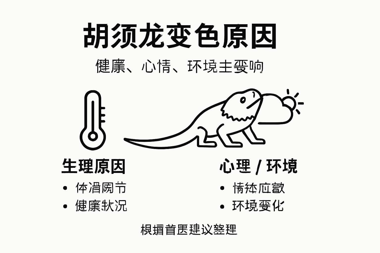 胡须龙变色背后的关键因素一览