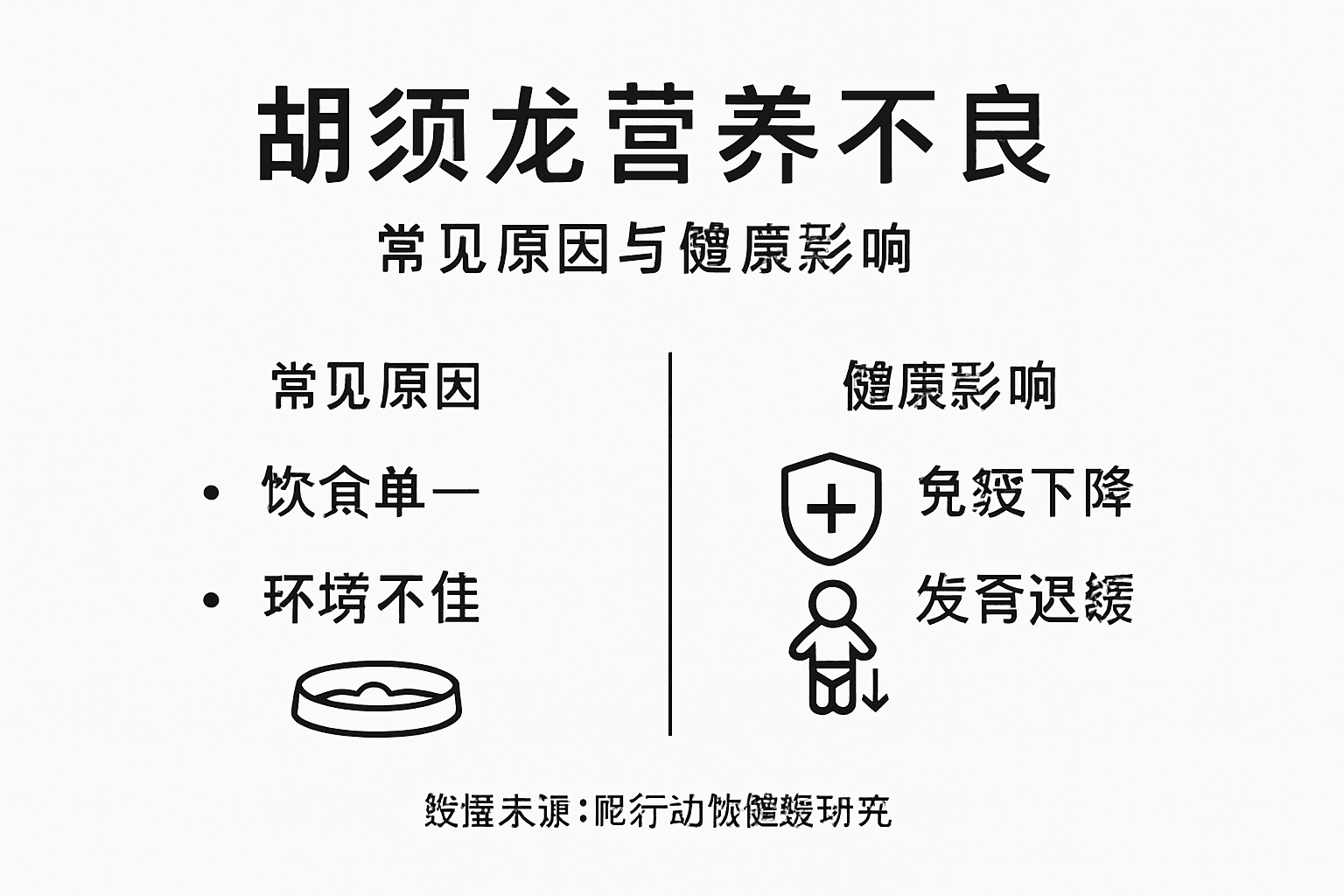 胡须龙营养要点一览图，带你快速了解饲养胡须龙时不可忽视的饮食关键。