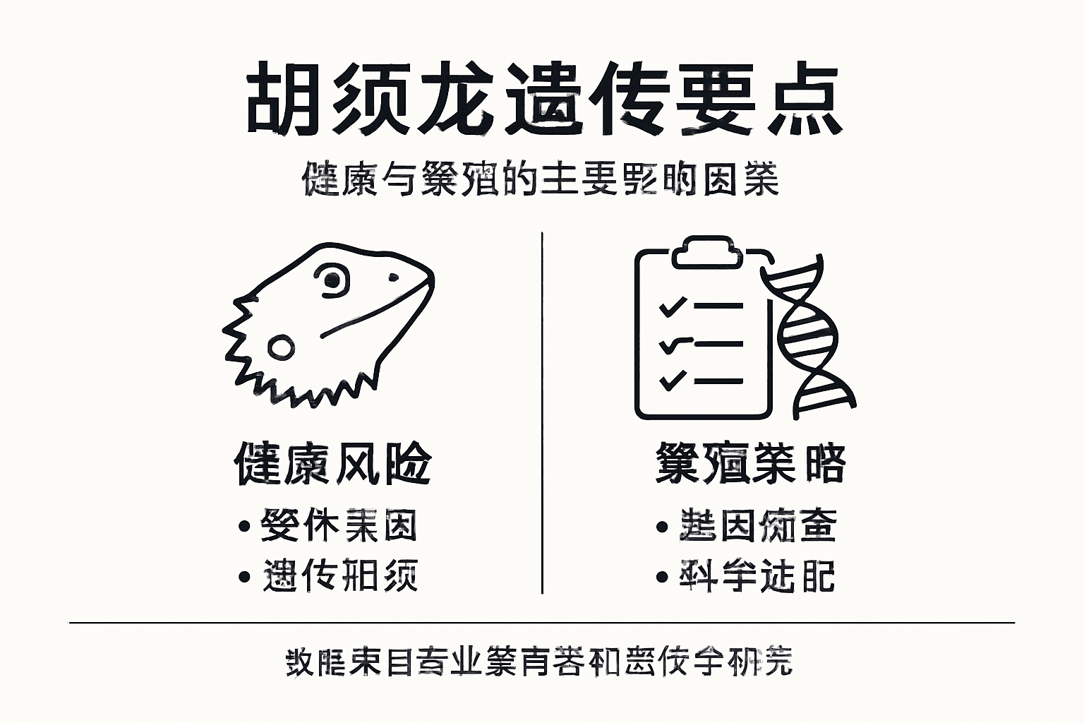 胡须龙遗传健康与繁殖知识一览
