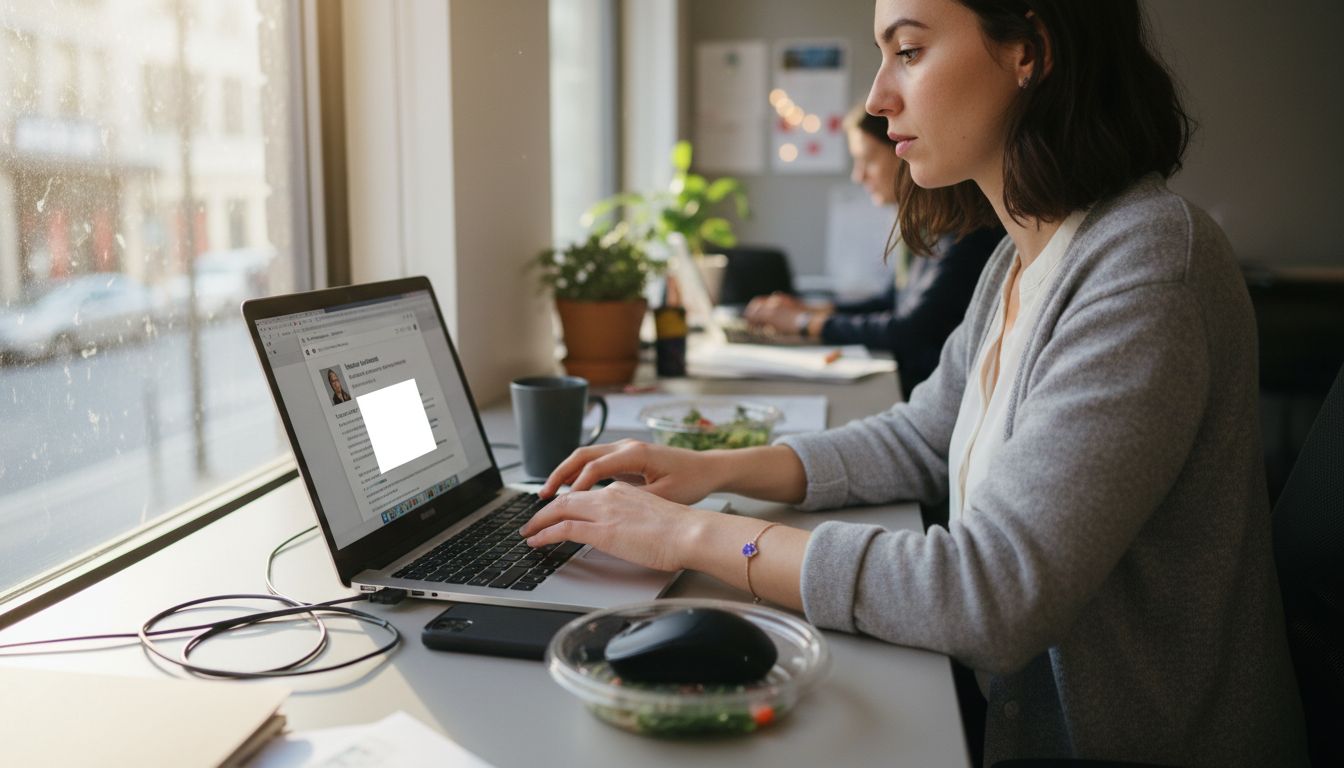 User extracting LinkedIn contact data