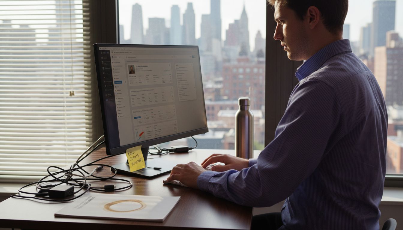 CRM dashboard syncing with LinkedIn extraction