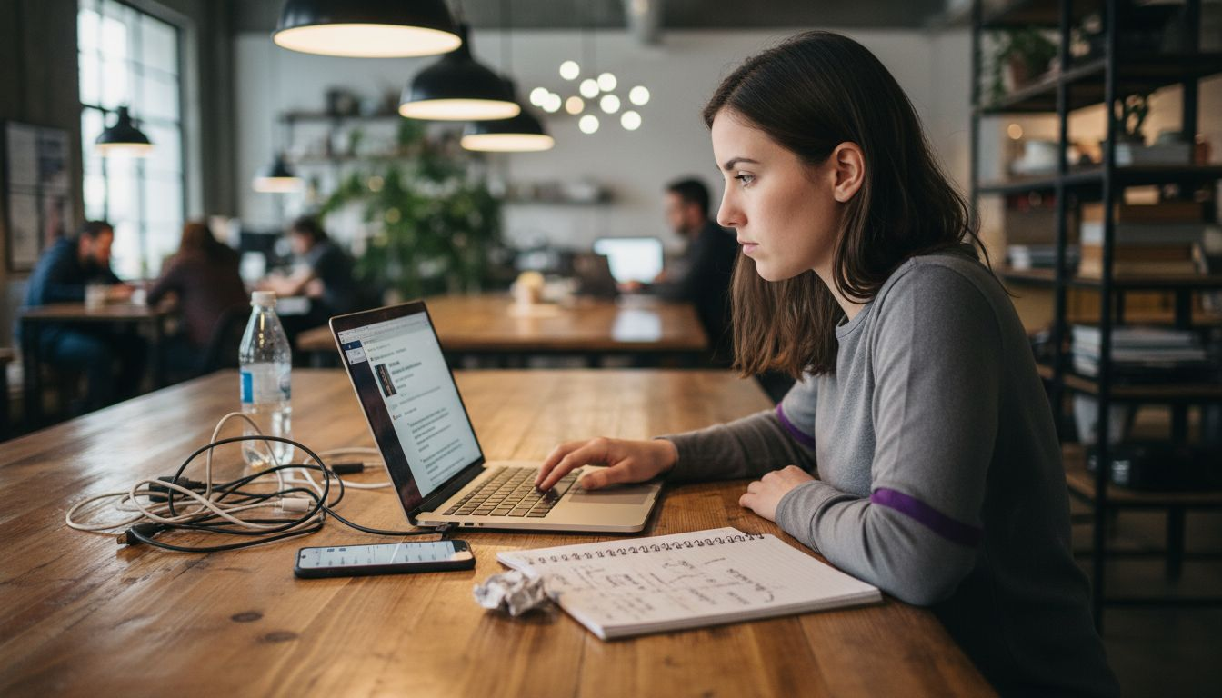 Professional extracting data from LinkedIn profile