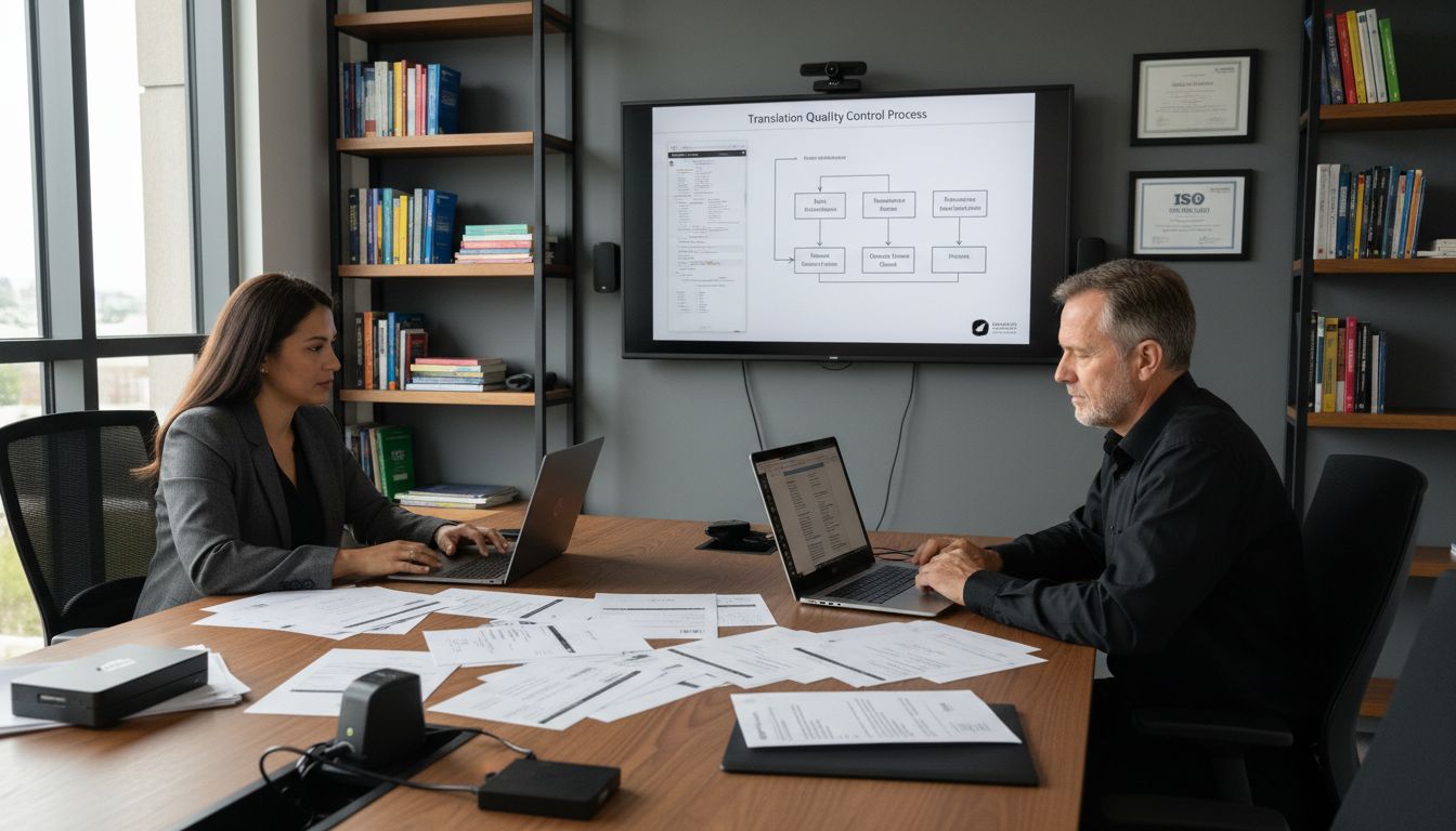 översättningskvalitet samarbete