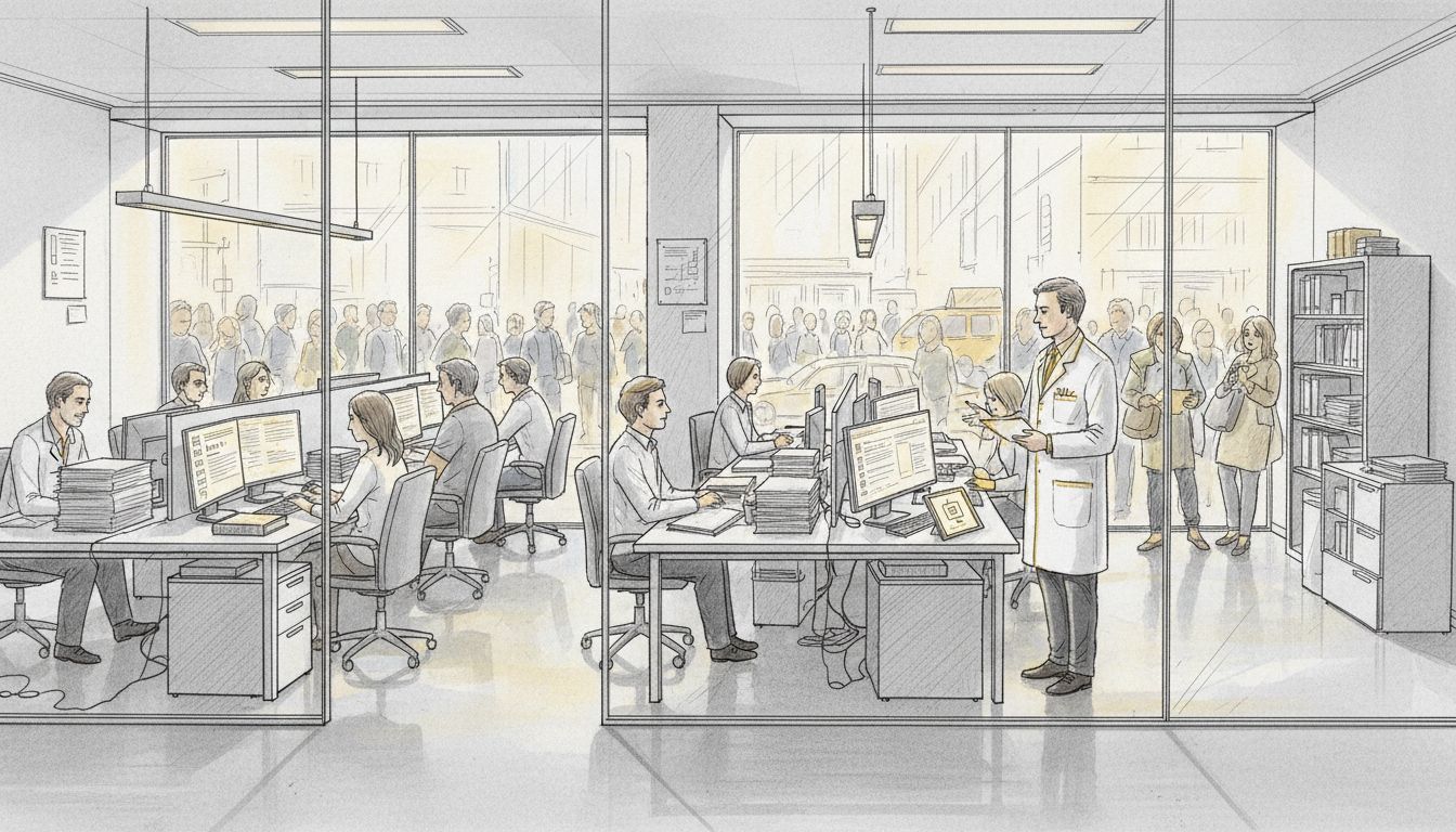 medical translation office workflow