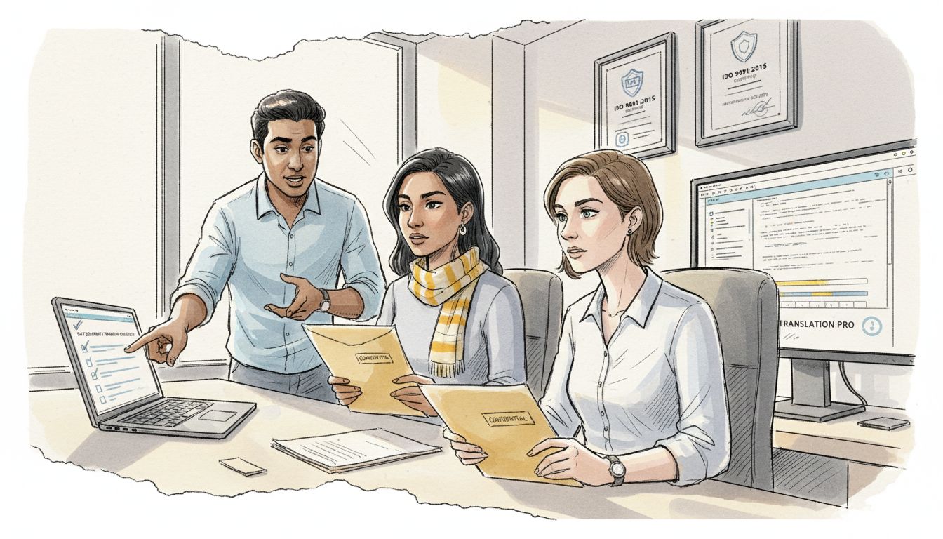 säker dokumentöversättning checklist