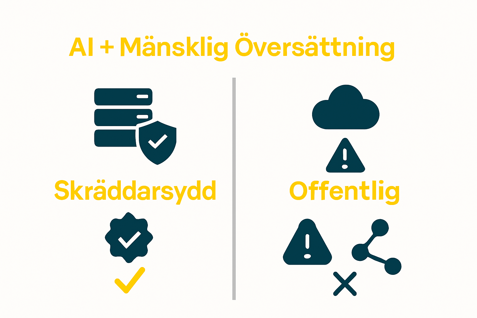 Comparison of bespoke AI to traditional translation workflows