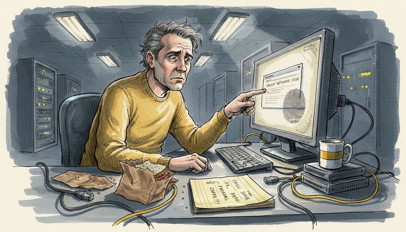 IT manager assessing translation data privacy risk