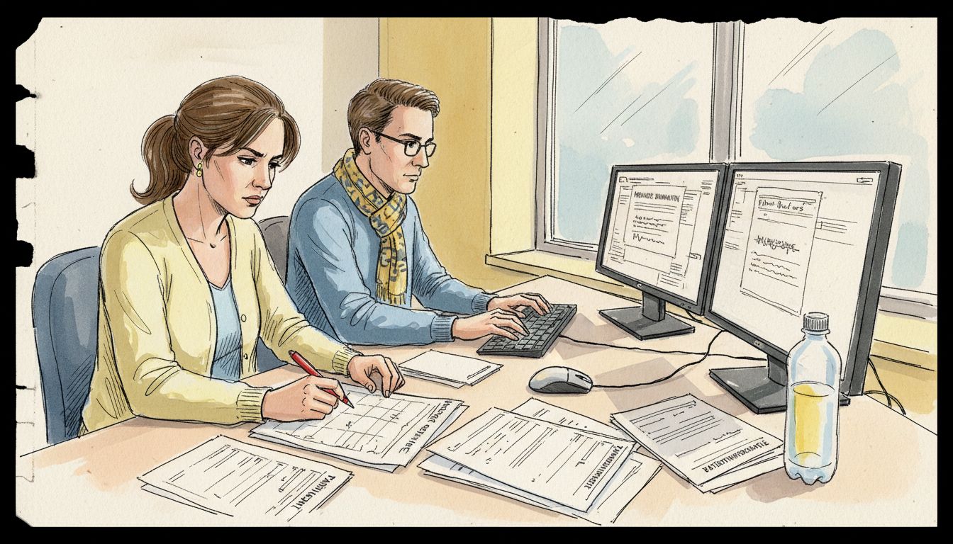 Het team bekijkt het proces rondom medische vertalingen.