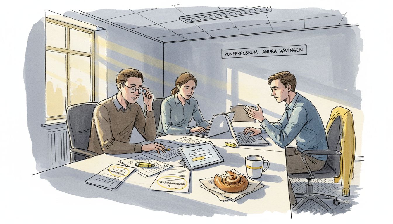 Översättare pratar om säkerhetsfrågor och terminologi