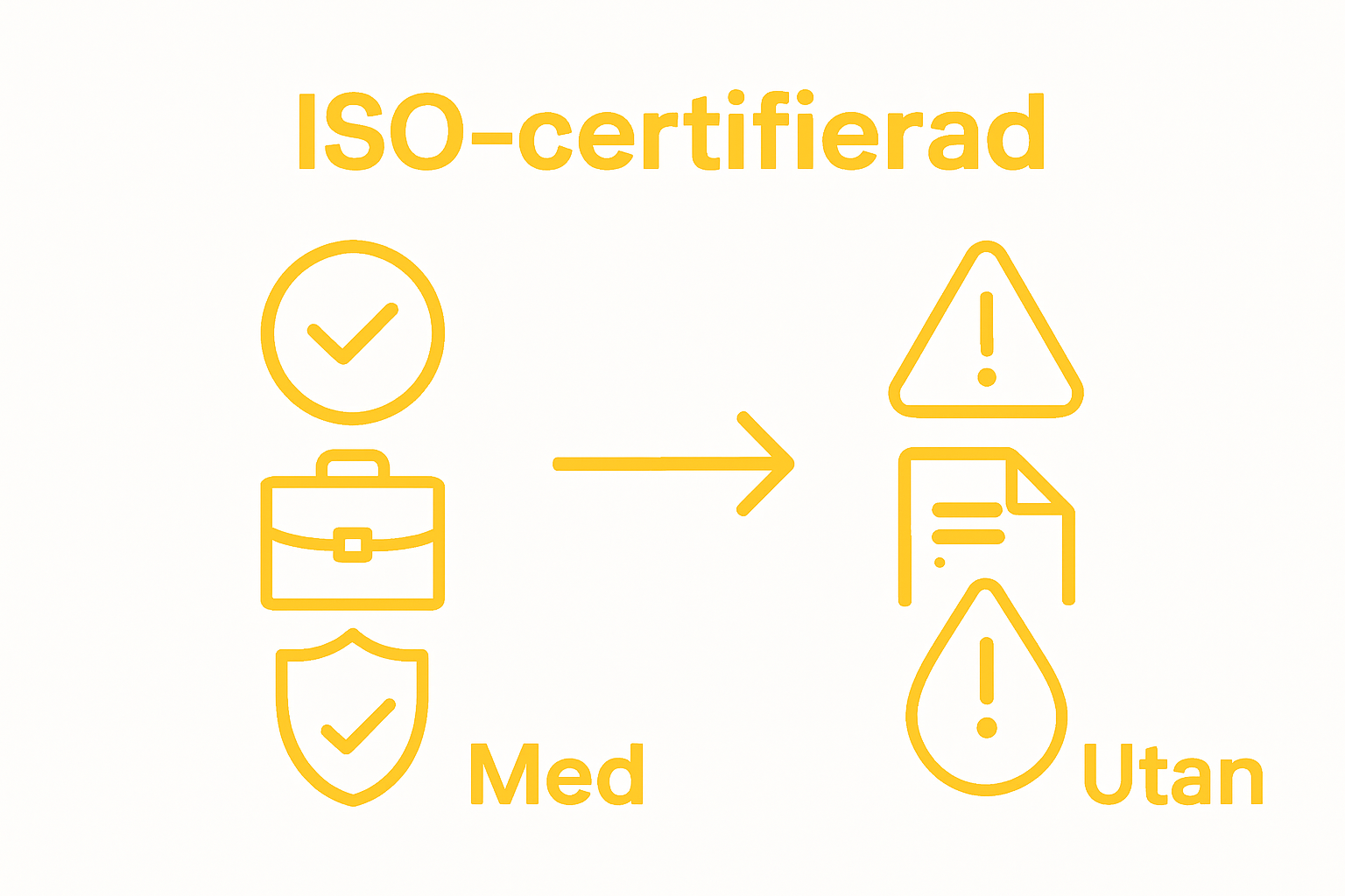Infografik: Så påverkar ISO-certifiering kvaliteten på översättningstjänster