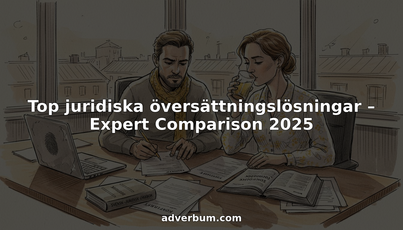 Jurister med specialisering på översättningar sitter i ett hörnkontor och går noggrant igenom viktiga dokument.