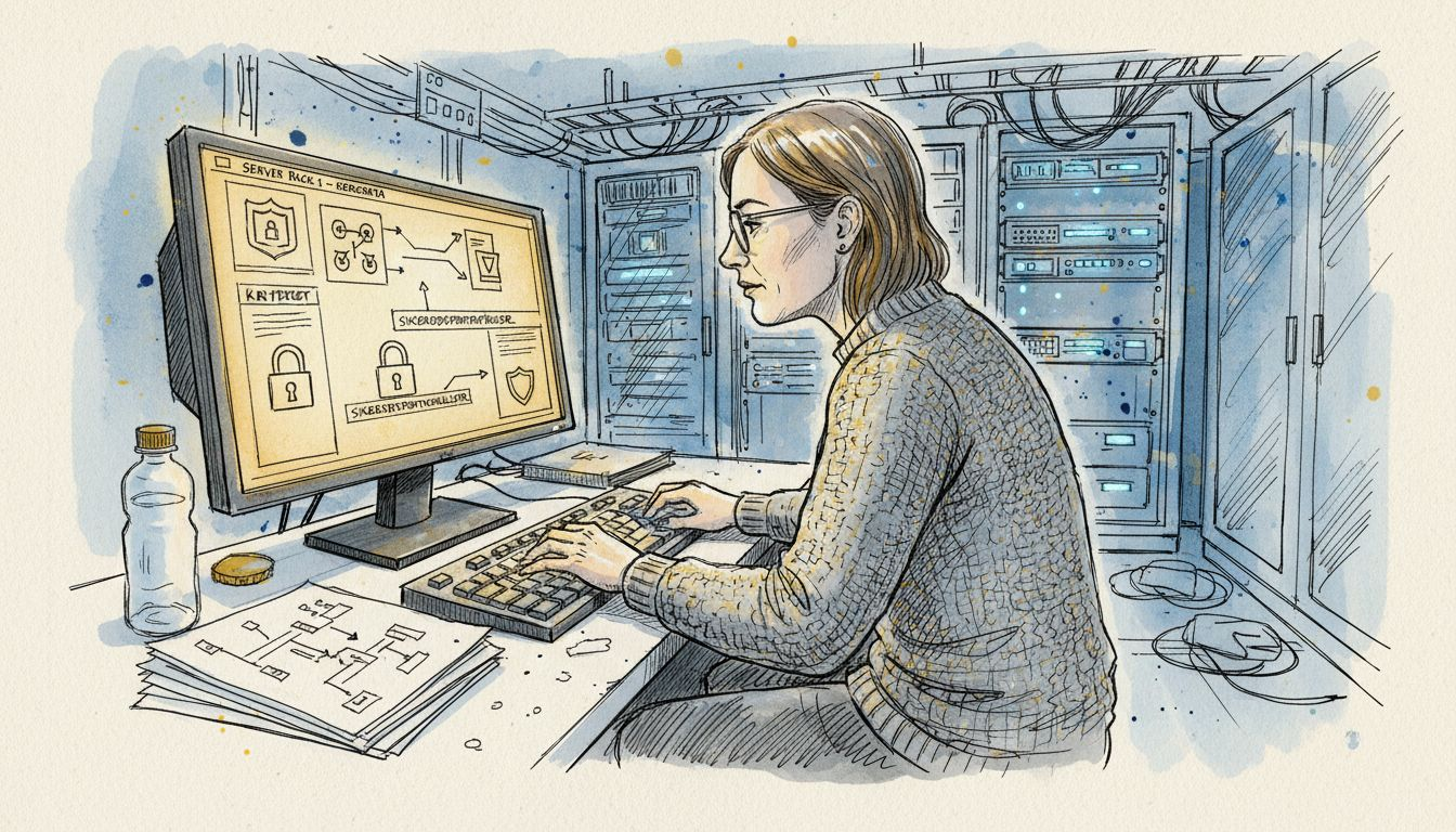 IT-ekspert med ansvar for at beskytte fortrolige oversættelsesdata