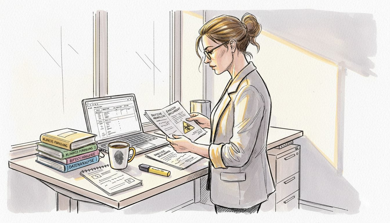 Ein Projektleiter nimmt die Übersetzungsabteilung für Life Sciences genauer unter die Lupe.