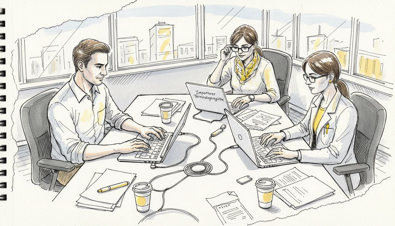 Oversættelsesteamet lægger nye terminologilister op