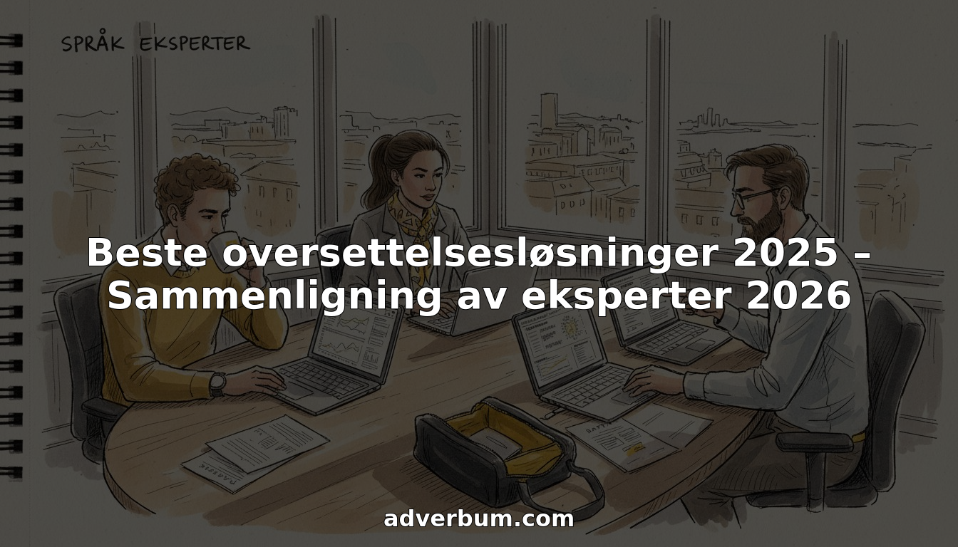 Erfarne oversettere jobber sammen i et lyst og inspirerende kontormiljø.