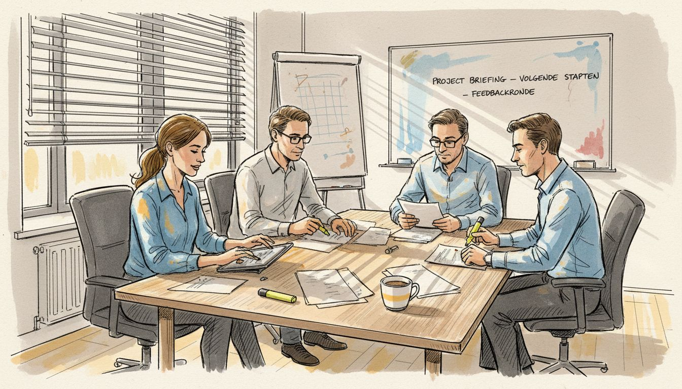 Ons vertaalteam werkt nauw samen op kantoor binnen de biomedische sector.