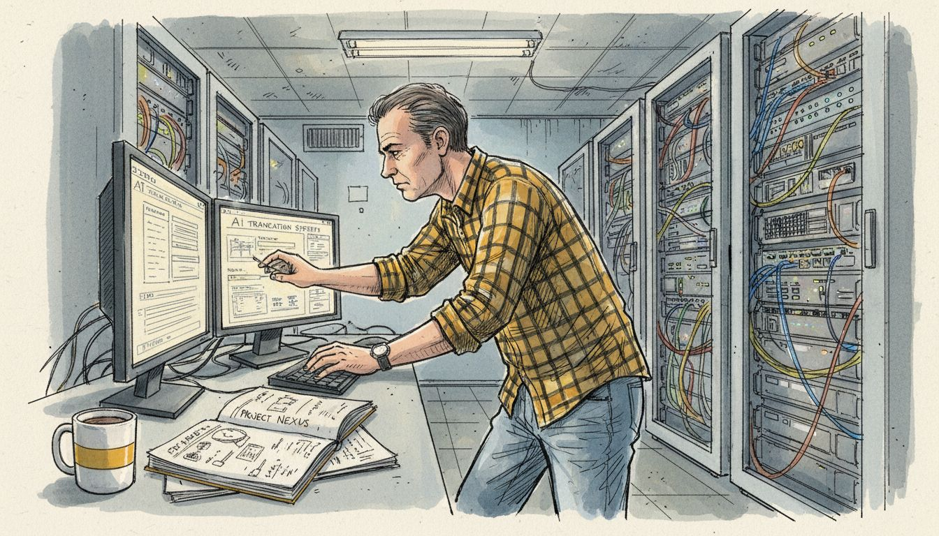 Specialist configuring AI translation settings