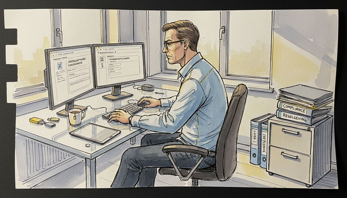 De manager zorgt voor de installatie van veilige vertaalsoftware.