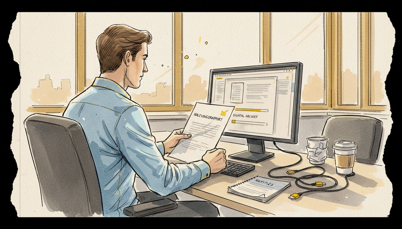 Deskundigen beoordelen het proces rondom de naleving van documentatie.