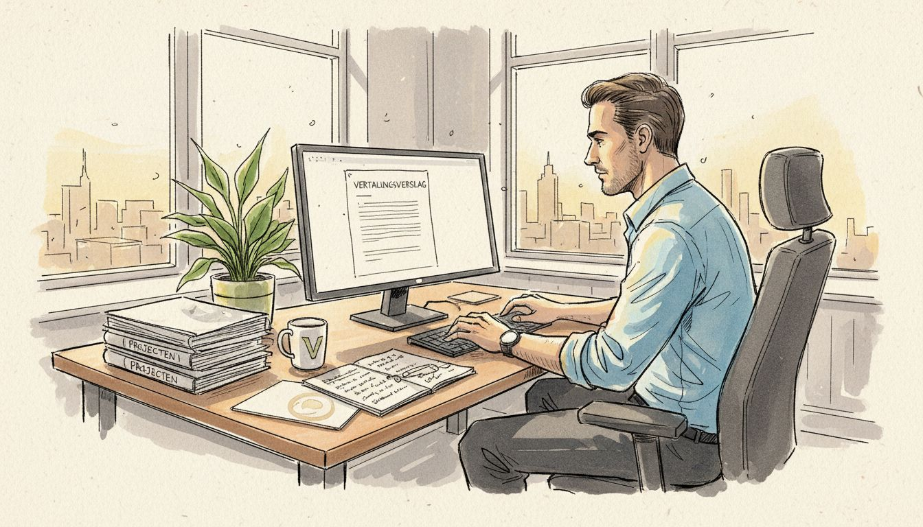 Vertaler die slim schakelt tussen AI-oplossingen en menselijke controle