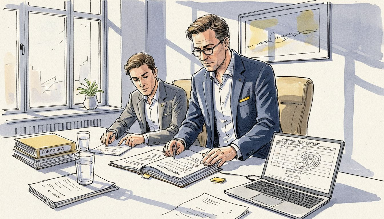 Compliance-afdelingen gennemgår kontrakter på flere sprog