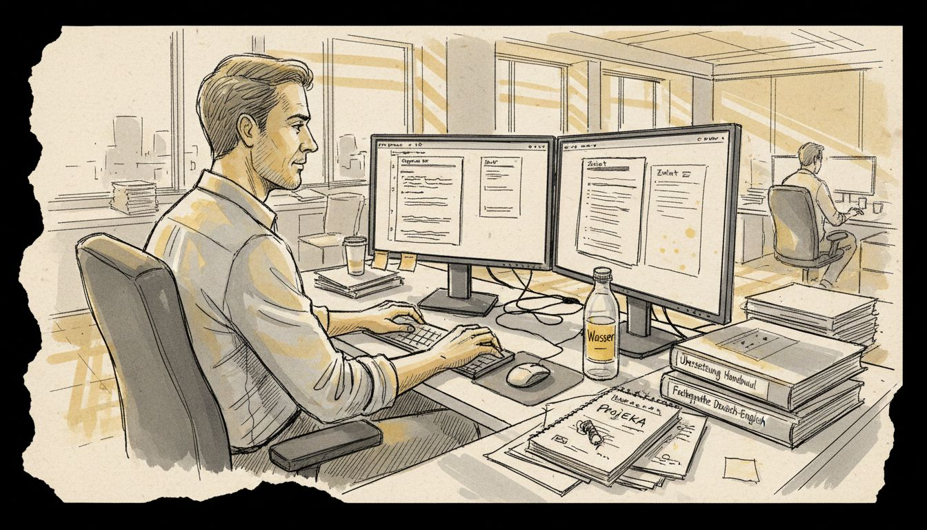 Übersetzer, die mit sogenannten Translation-Memory-Systemen arbeiten