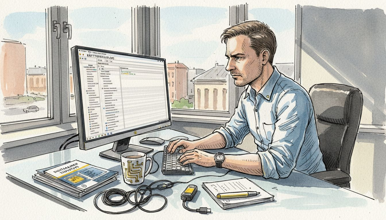 IT-päällikkö varmistaa käännösprosessin tietoturvan