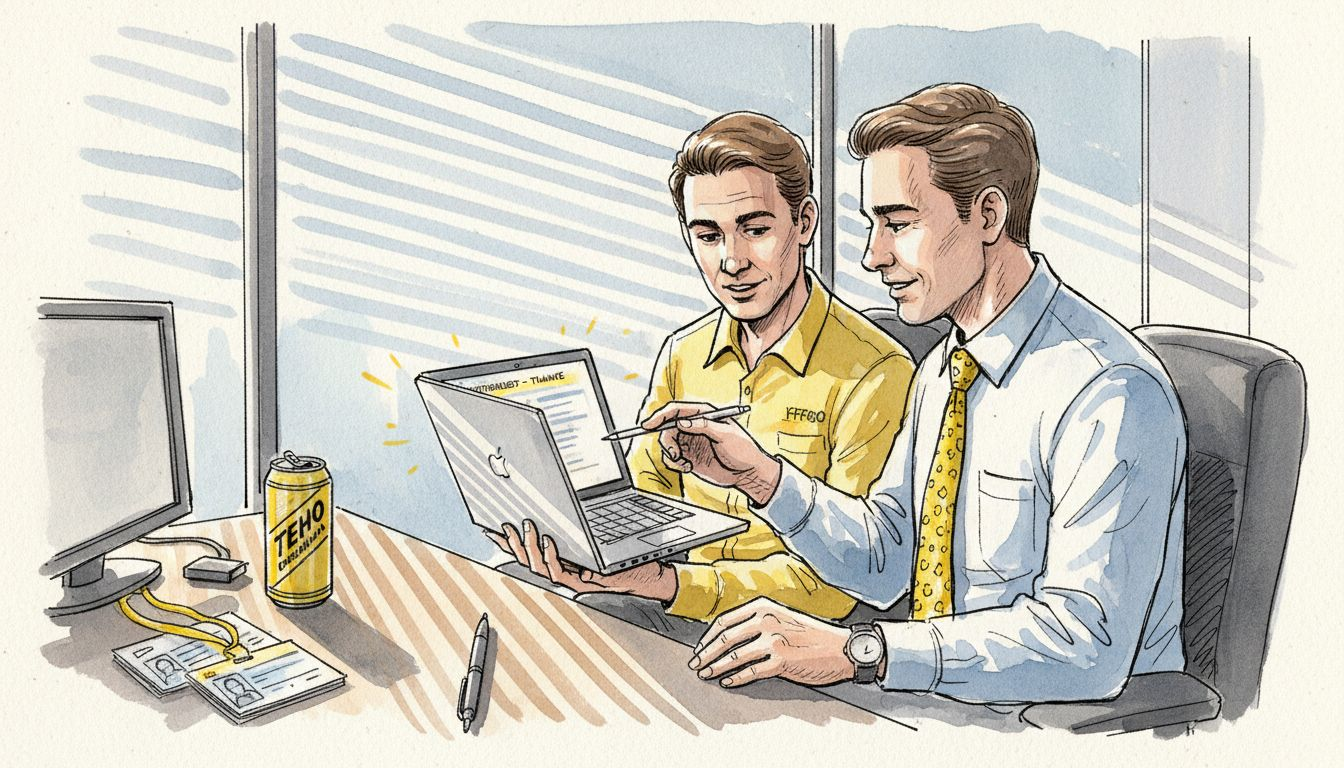 Tiimin keskustelu yksityisen pilvipalvelun tietoturvasta