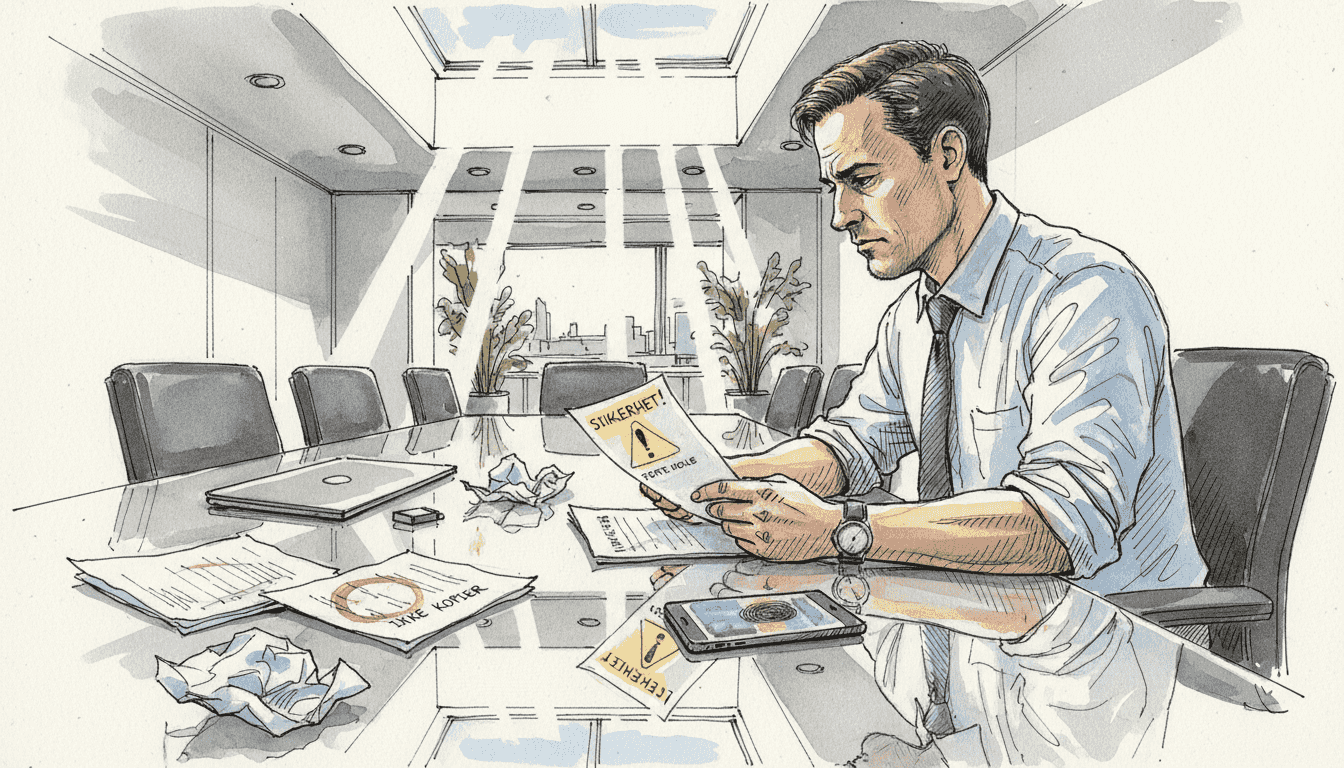 IT-ansvarlig har ansvar for å sørge for god datasikkerhet på arbeidsplassen.