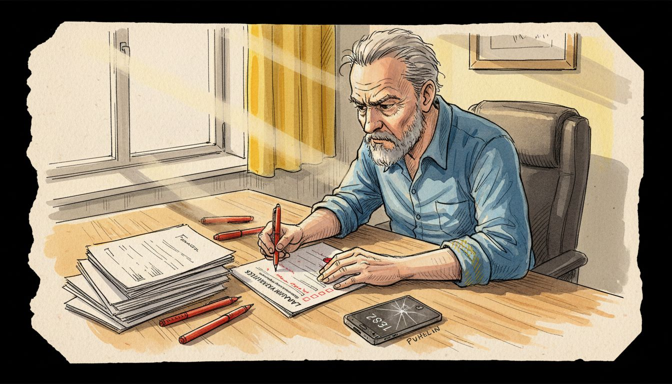 Kieliasiantuntija tarkistaa käännöstyön tarkistuslistaa