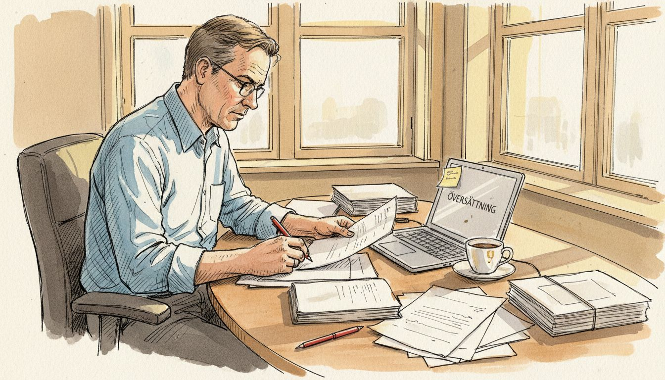 Översättare ser till att texterna håller hög kvalitet.