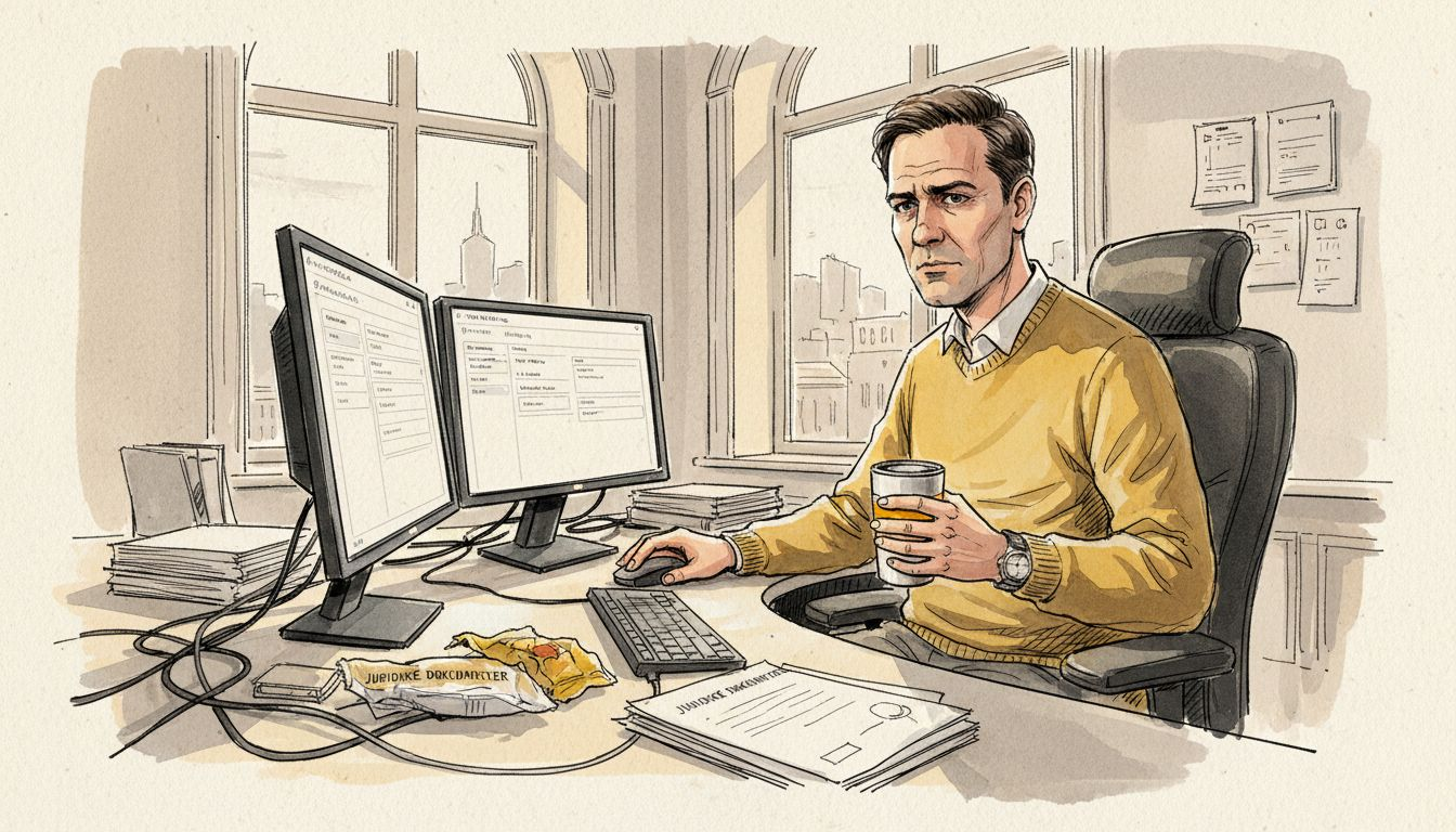 Ansatt går gjennom resultatene fra maskinoversettelsen