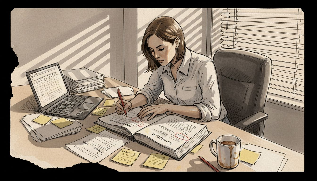 Manager checking translation terminology consistency