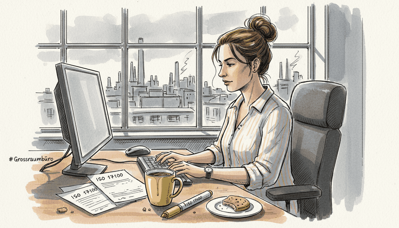 Als professionelle Übersetzerin legt sie Wert auf höchste Qualitätsstandards und arbeitet nach ISO-Richtlinien an ihrem Schreibtisch.