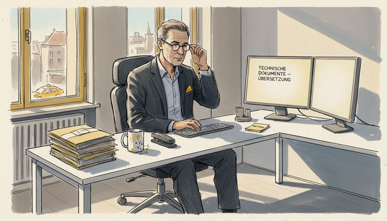 Fachkraft für Übersetzungen mit Schwerpunkt auf Compliance in einem regulierten Arbeitsumfeld