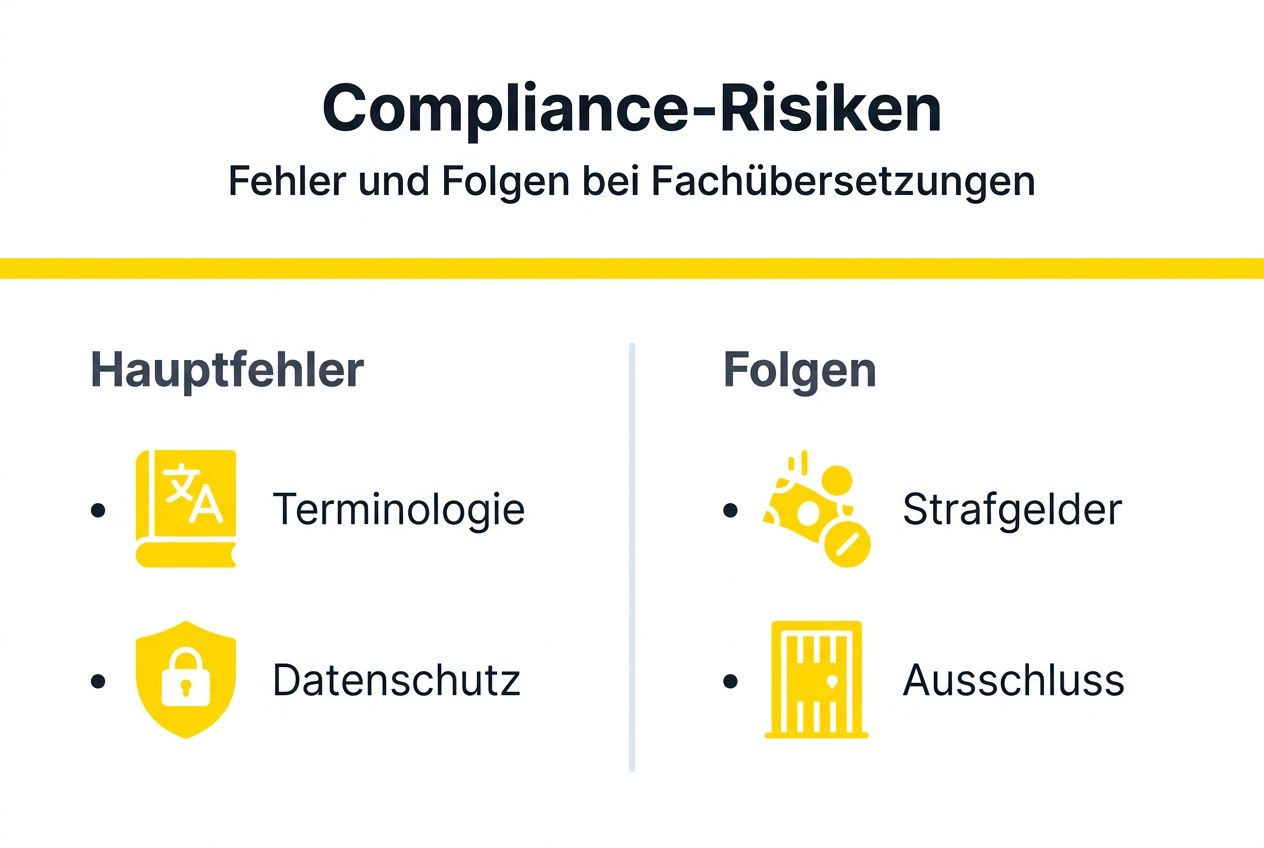 Übersicht: Welche Compliance-Fallen bei Übersetzungen lauern