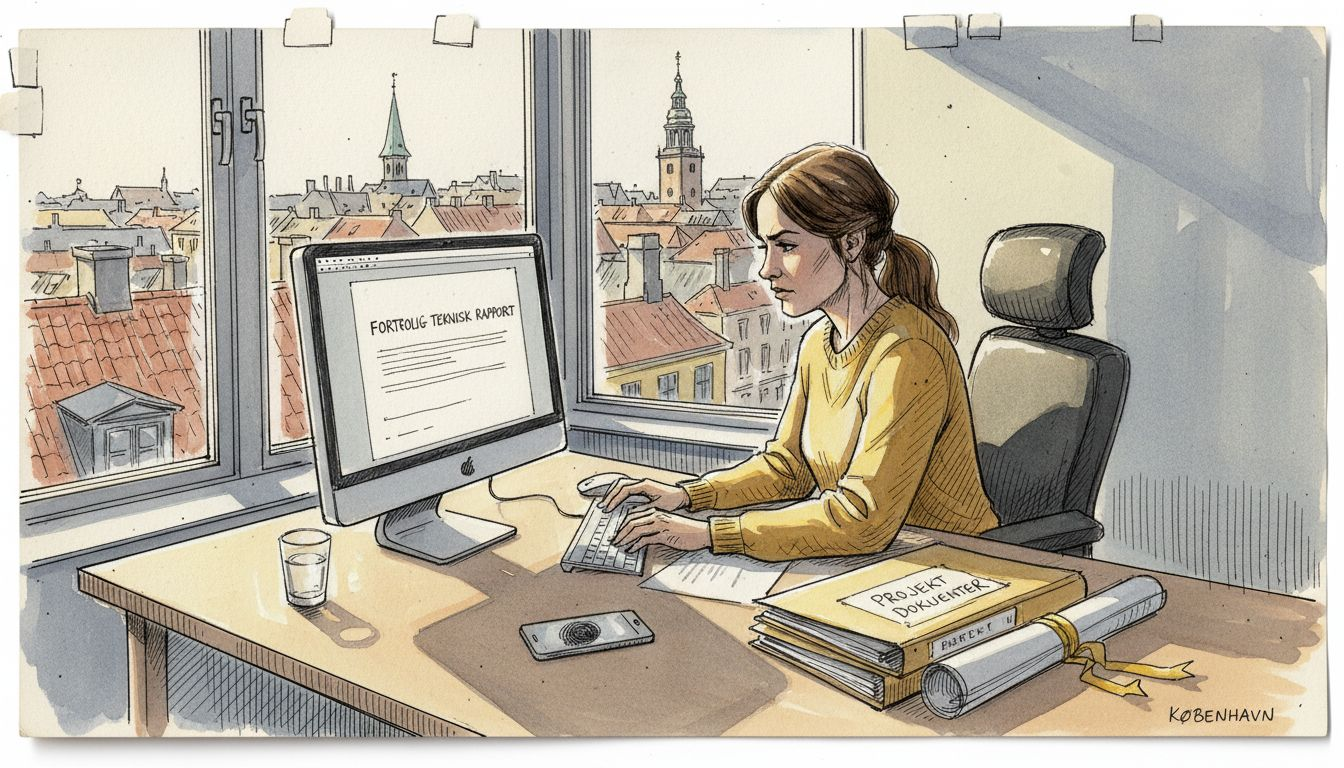 IT-specialisten håndterer oversættelser på en sikker måde