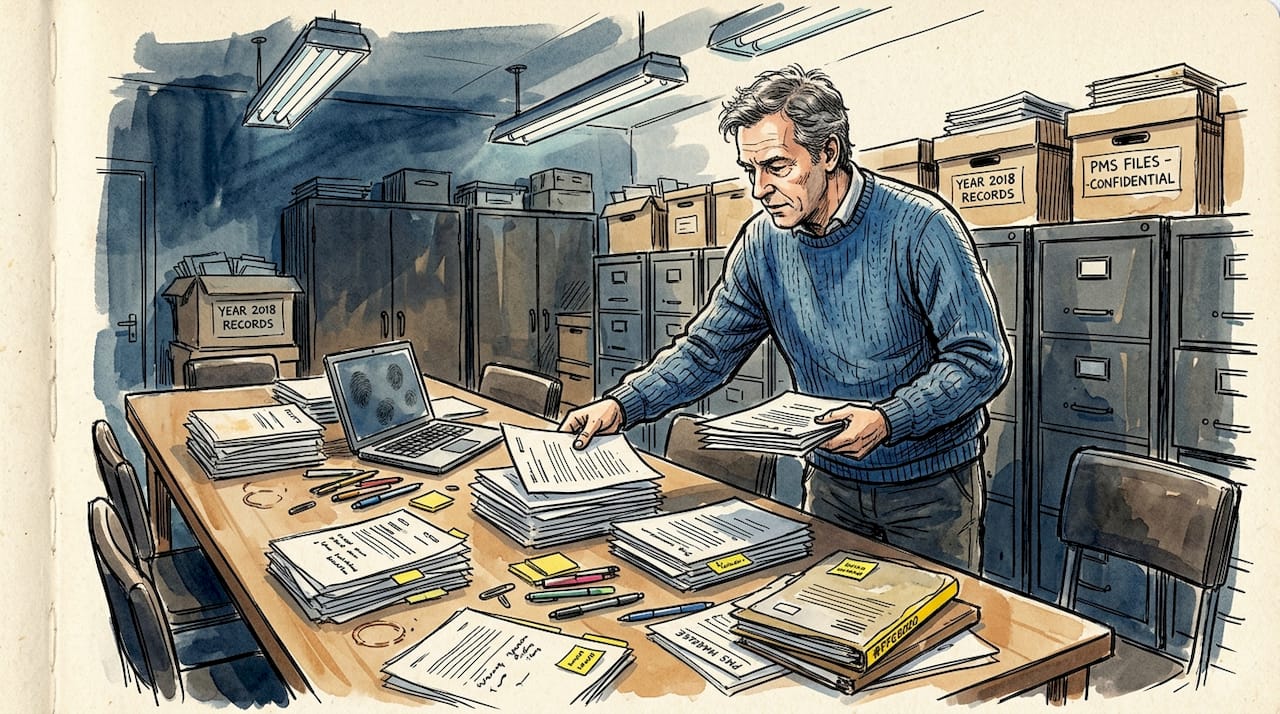 Quality specialist manages document version control