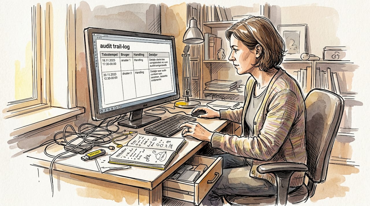 Oversætteren fører log over alle ændringer