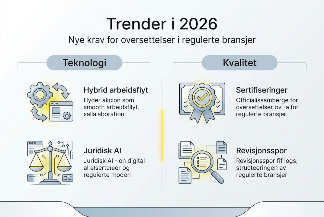 Oversikt: Viktige trender innen oversettelse i 2026