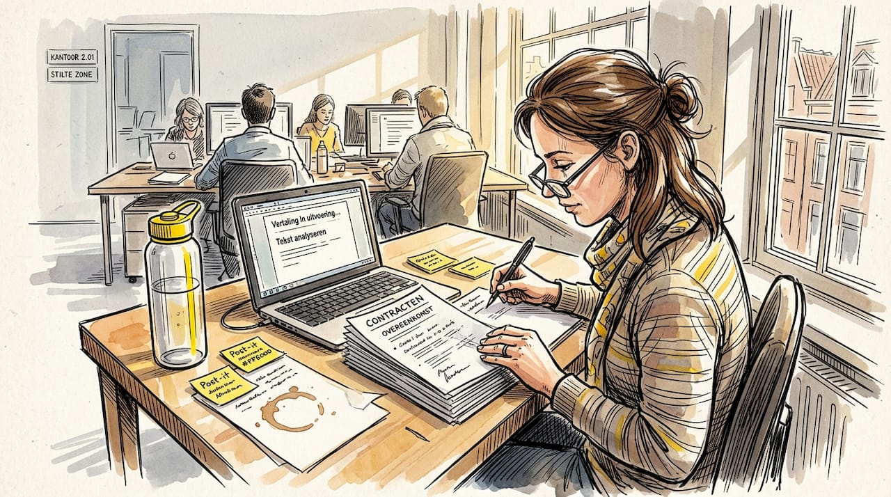 Een ervaren vertaler zet zijn expertise in om het vertaalproces soepel te laten verlopen.